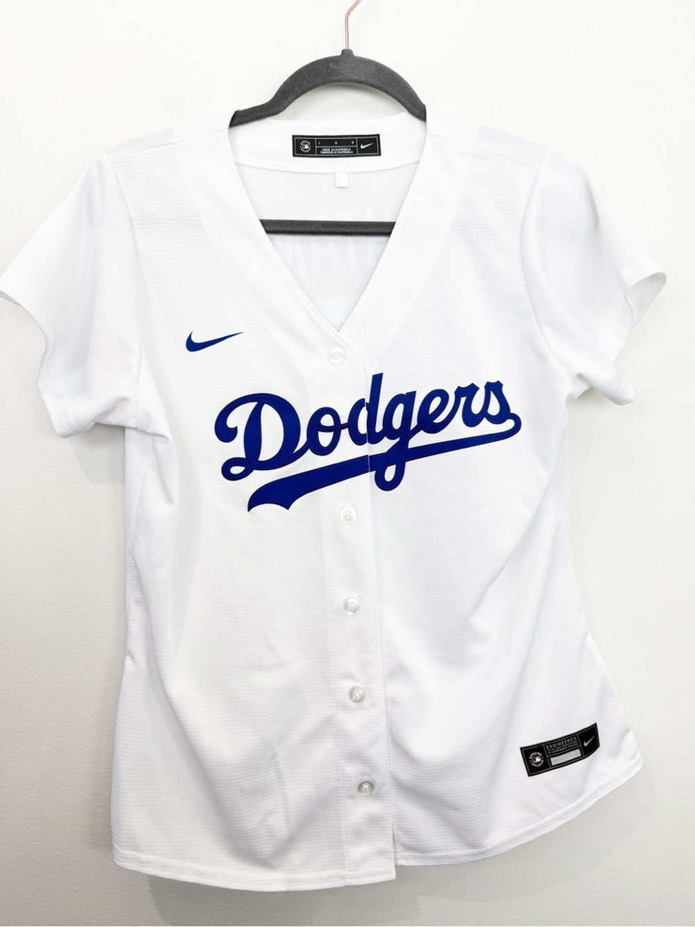 Nike Shohei Ohtani #17 Los Angeles Dodgers Women’s Jersey White Size L MLB